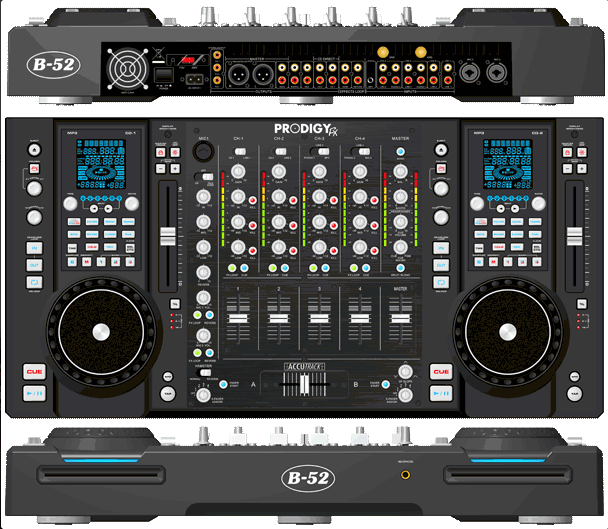 PRODIGY FX - DJ CD/Media Player Set