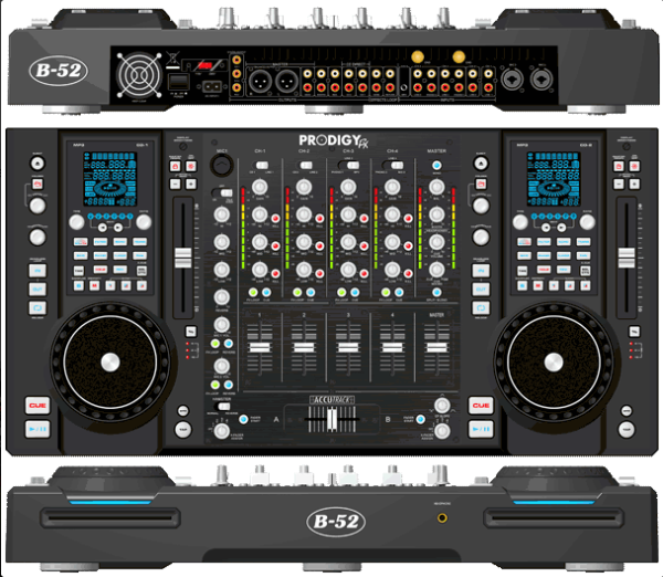 PRODIGY FX - DJ CD/Media Player Set