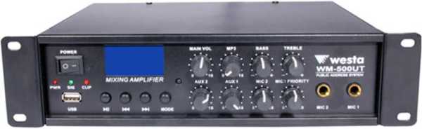 100 Watt LCD Ekran USB Okuyuculu Hat Trafolu Mikser Amplifier