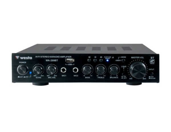 2x40 Watt USB Okuyuculu Stereo Amfi