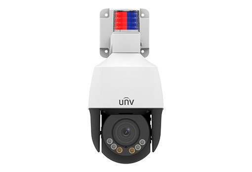 2.0MP 2.8~12mm Lens 4X Optik Zoom 50Mt. IR + 10Mt. Işık Dahili Ses, LightHunter, Aktif Caydırıcı IP PTZ Kamera