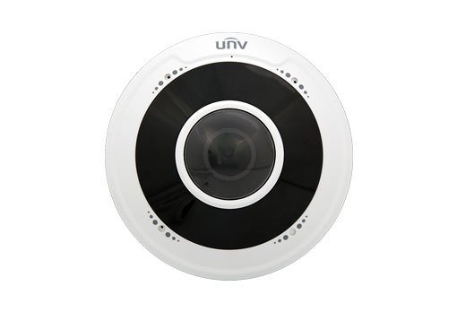 5.0MP 1.4mm Lens 10Mt. IR Dahili Ses Fisheye IP Kamera