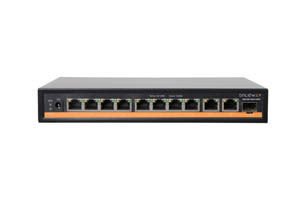 8 Port 10/100/1000M POE +2 Port 10/100/1000M RJ45 Port+1 Port SFP fiber port (130 Watt)