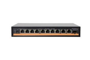 8 Port 10/100/1000M POE +2 Port 10/100/1000M RJ45 Port+1 Port SFP fiber port (130 Watt)