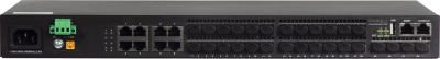 8 Port SFP Slots + 4 x Combo (RJ45/ SFP) + 4 x 10G SFP+ Ports (stacking), Omurga Switch