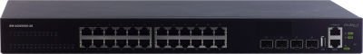 20 Port Gigabit + 4 x Combo (RJ45/ SFP) + 4-Port 10G SFP+ POE (stacking) (370W), Omurga Switch