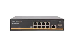 8 Port 10/100 /1000M Port + 2 Port SFP Fiber Port+1 Port Console Port, Web Yönetilebilir Gigabit Network Switch