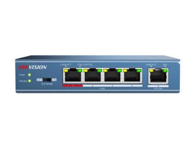 4 Port 10/100 PoE + 1 Port 10/100 Uplink Switch