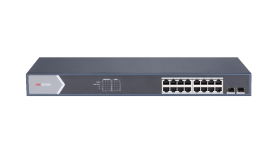 16 Ports 10/100/1000 Poe + 2 Port Gigabit SFB Switch