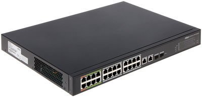 24 Port PoE Gigabit Yönetilebilir Switch (24GE PoE +4 GE SFP)