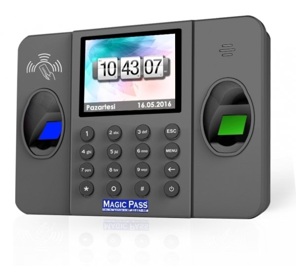 MAGIC PASS 20657 MF Çift Parmak İzi Okuma Terminali