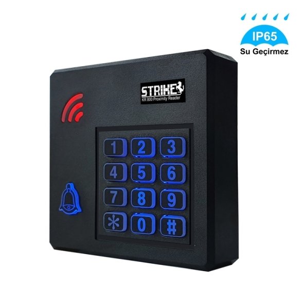 STRIKE KR 800 Proximity Kartlı Şifreli Wiegand Okuyucu