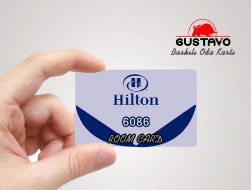 GUSTAVO Mifare Baskılı Otel Oda Kartı