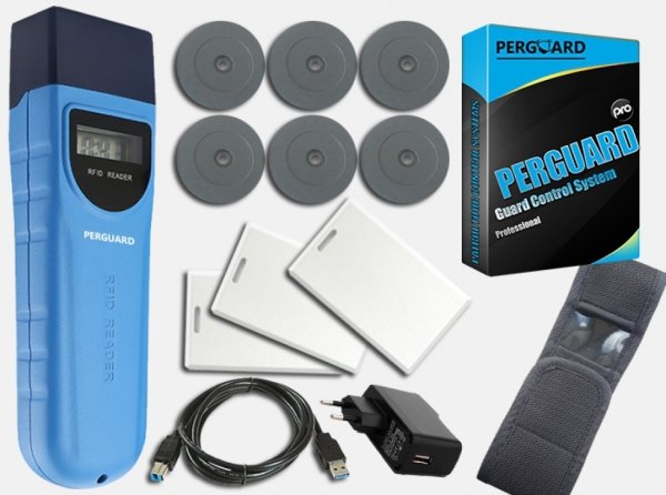PERGUARD LCD Bekçi Saat Seti