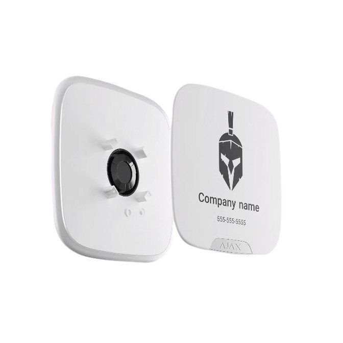 Ajax BRANDPLATE DoubleDeck Siren için Baskı Levhası